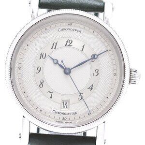 Chronoswiss Cairos CH2823 Date Silver Dial Automatic Men's Watch